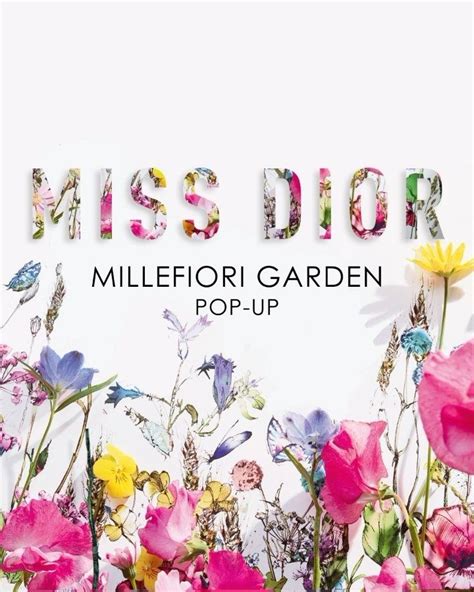 miss dior millefiori garden pop-up sydney|Miss Dior Millefiori Garden pop.